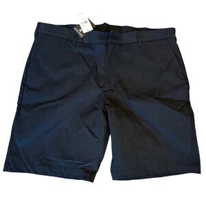 New NWT Cotton Traders Khaki Style Shorts W44 Black Men's Fashion MSRP $75